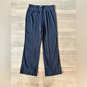 Everlane The Ribbed Flare Pants-Size Large-Black